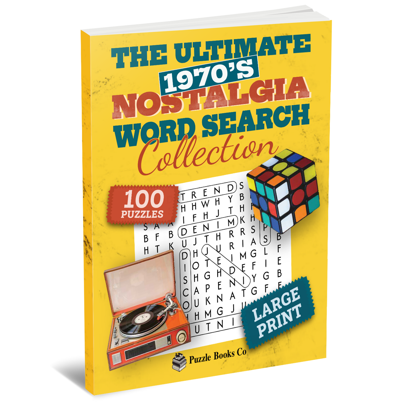 The Ultimate 1970s Nostalgia Word Search Collection for Adults and Seniors