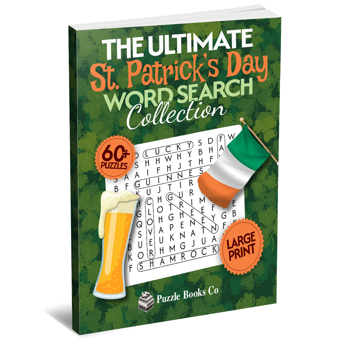 The Ultimate St Patricks Day Word Search Collection for Adults and Seniors