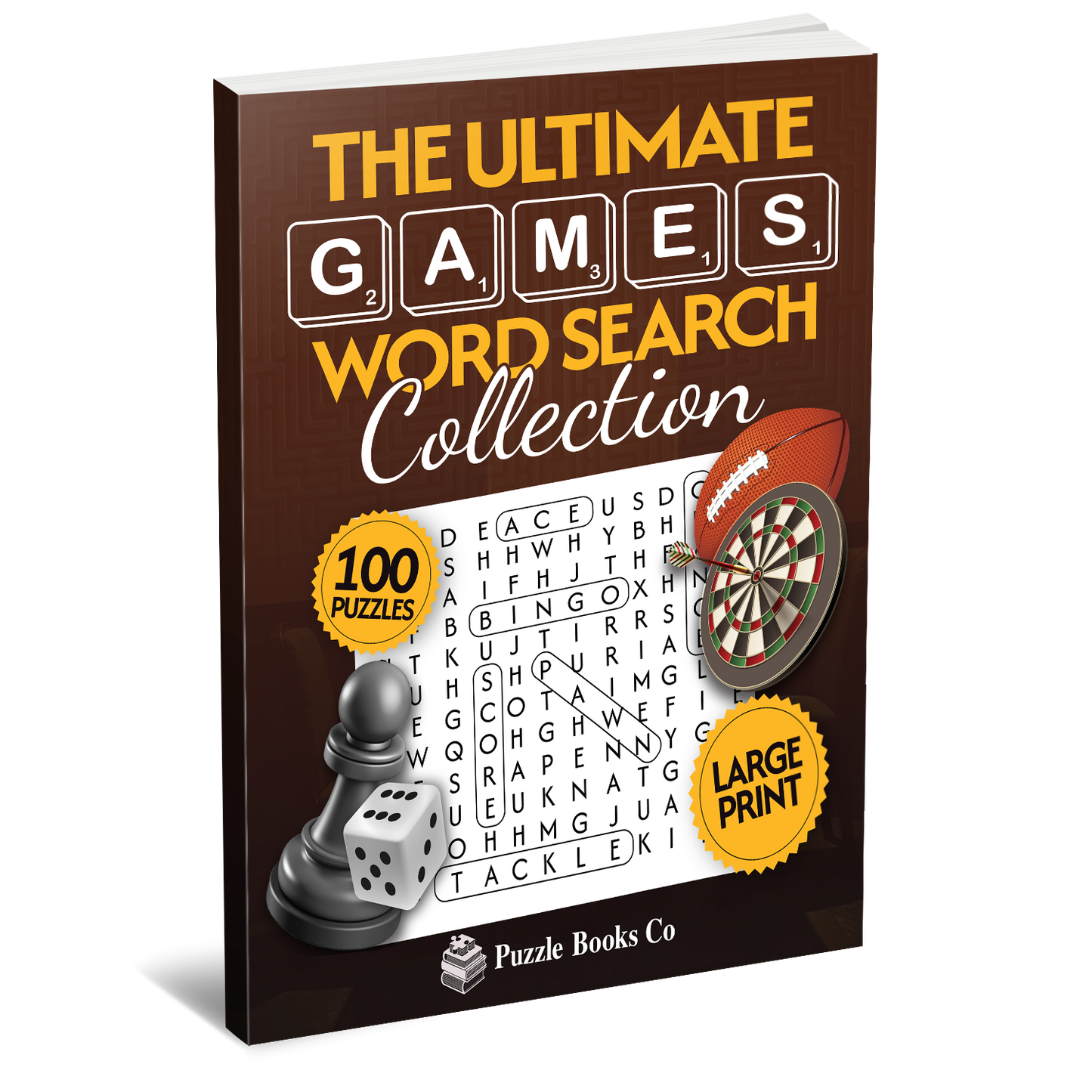 The Ultimate Games Word Search Collection for Adults and Seniors