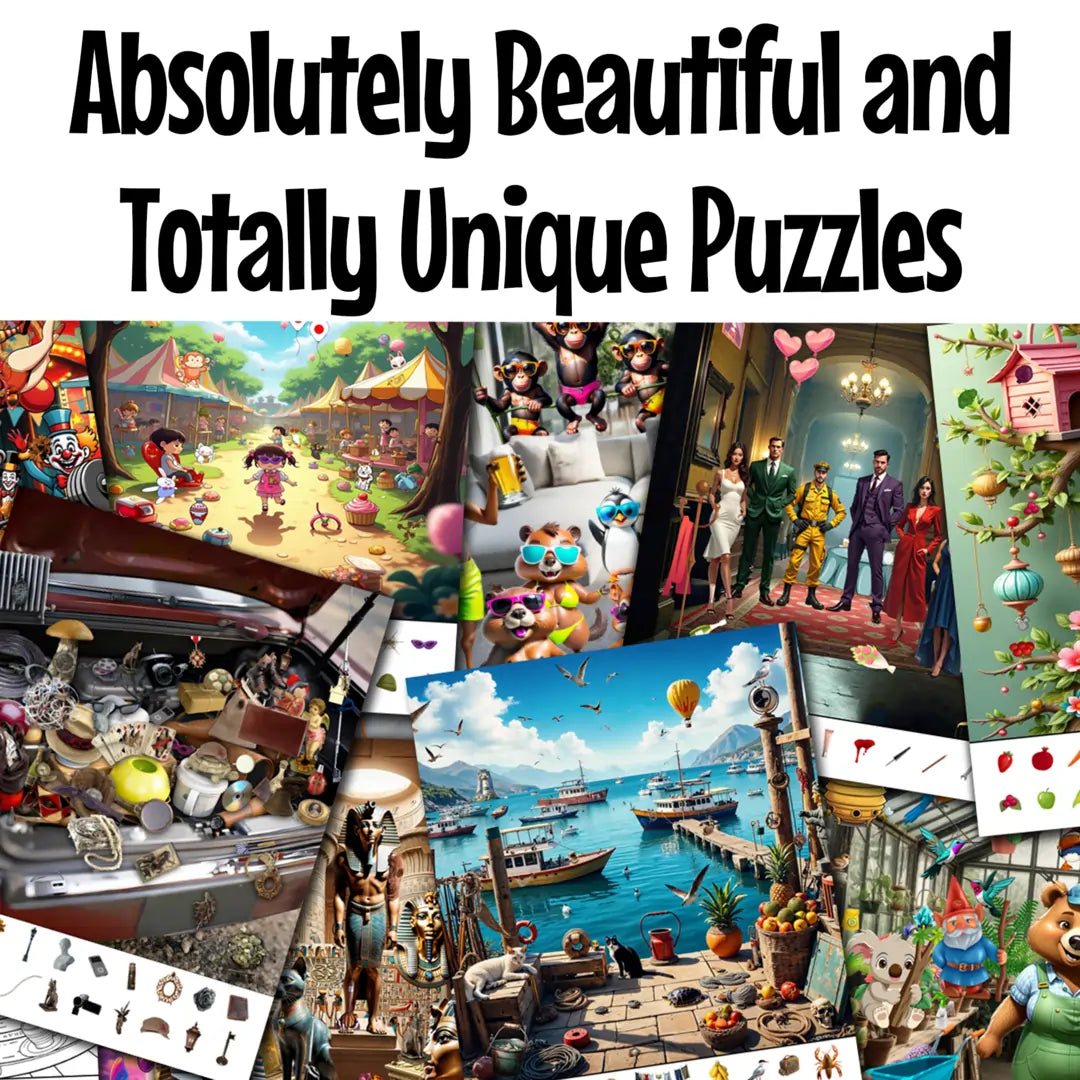 Lost And Found: The Most Diabolical Hidden Objects Seek and Find EVER!