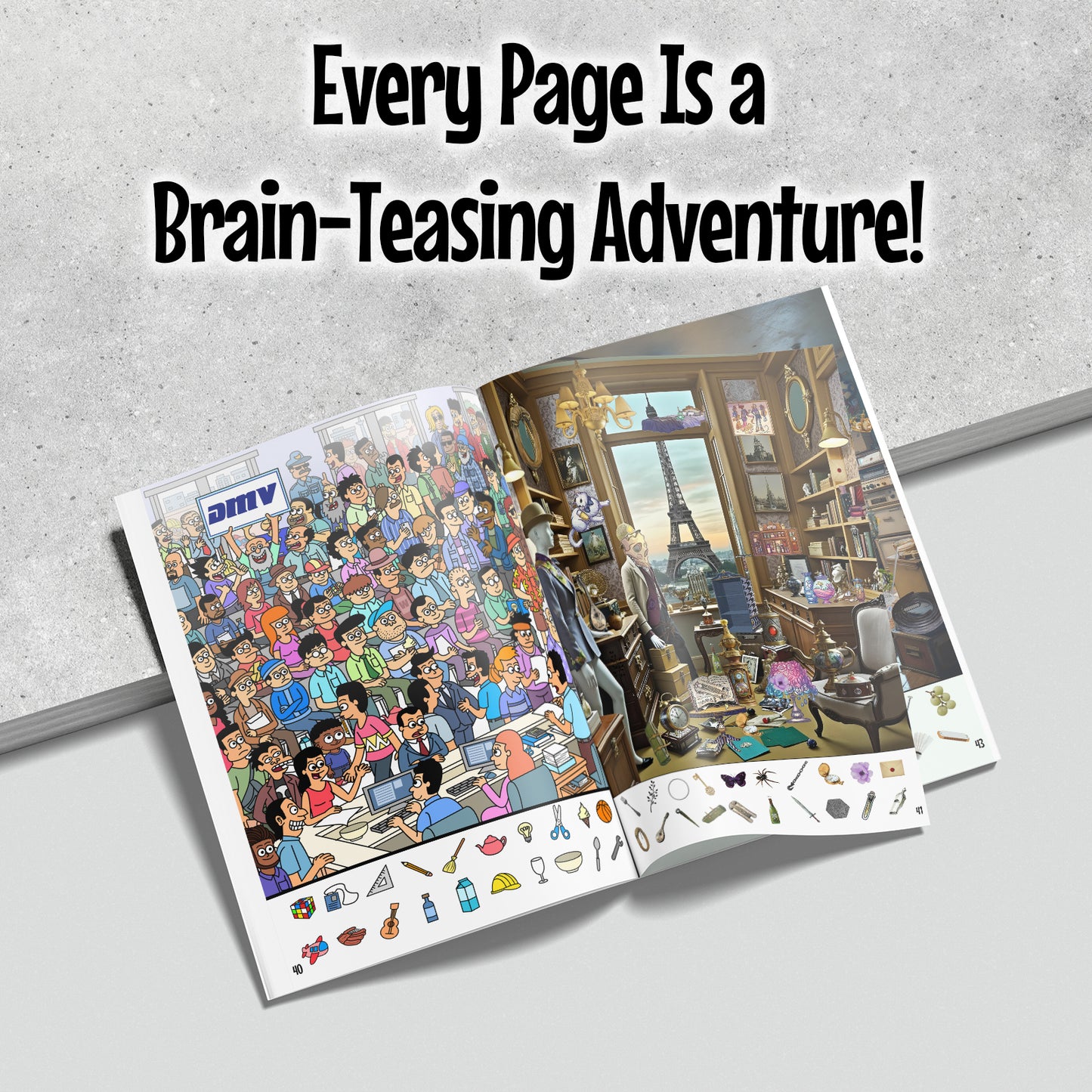 Lost And Found: The Most Diabolical Hidden Objects Seek and Find EVER!