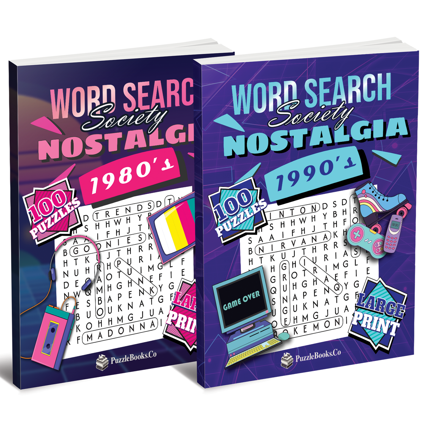 Word Search Society - Nostalgia Bundle 2