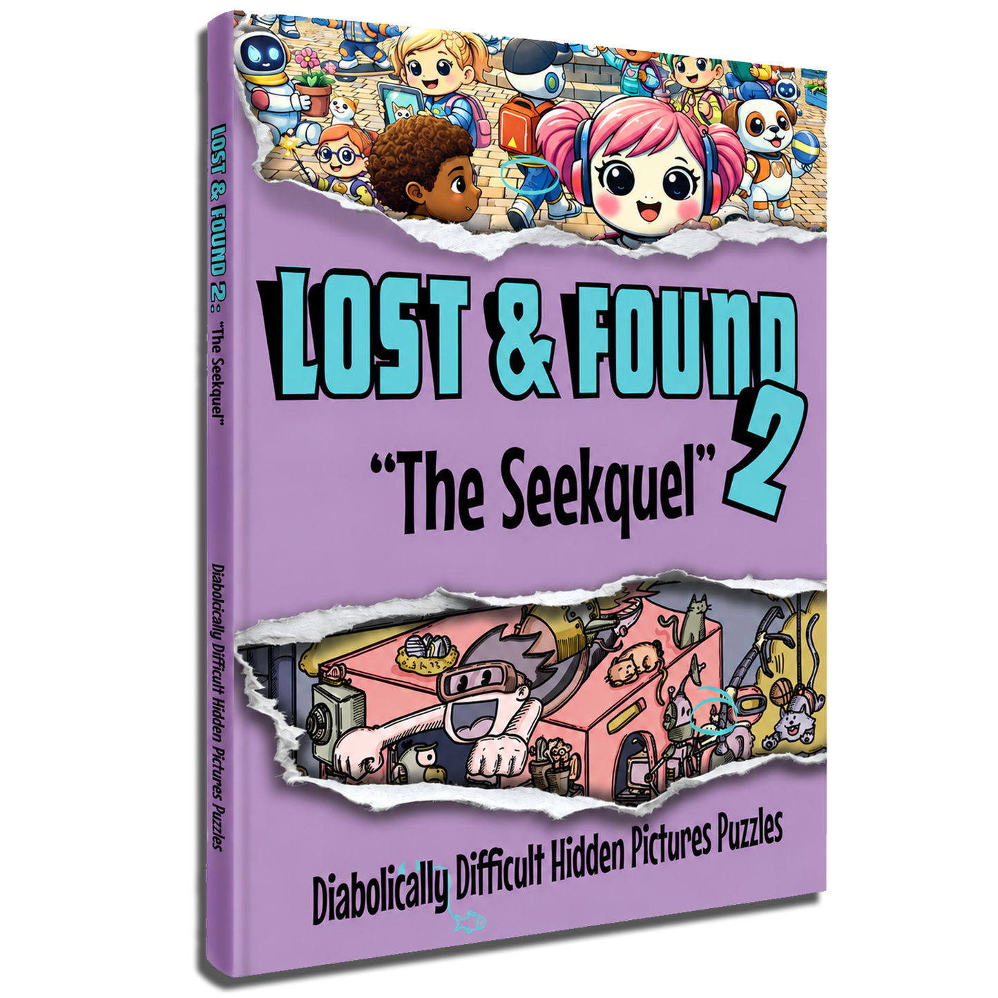 Lost And Found 2: "The Seekquel" - Difficult Hidden Pictures Seek & Find Puzzles