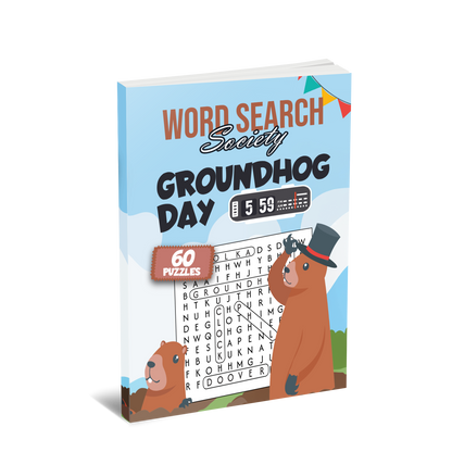 Word Search Society - Groundhog Day