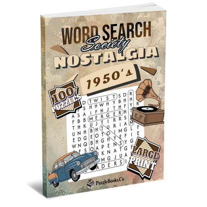 Word Search Society - Nostalgia Bundle 1