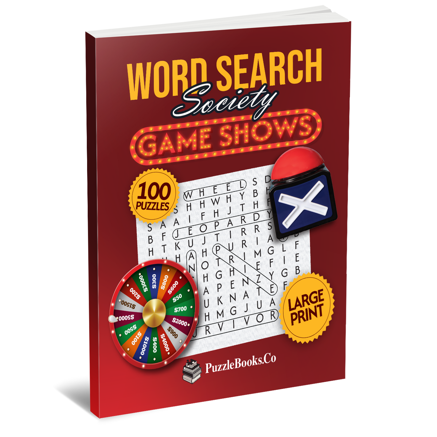 Word Search Society - Game Shows [Large Print]