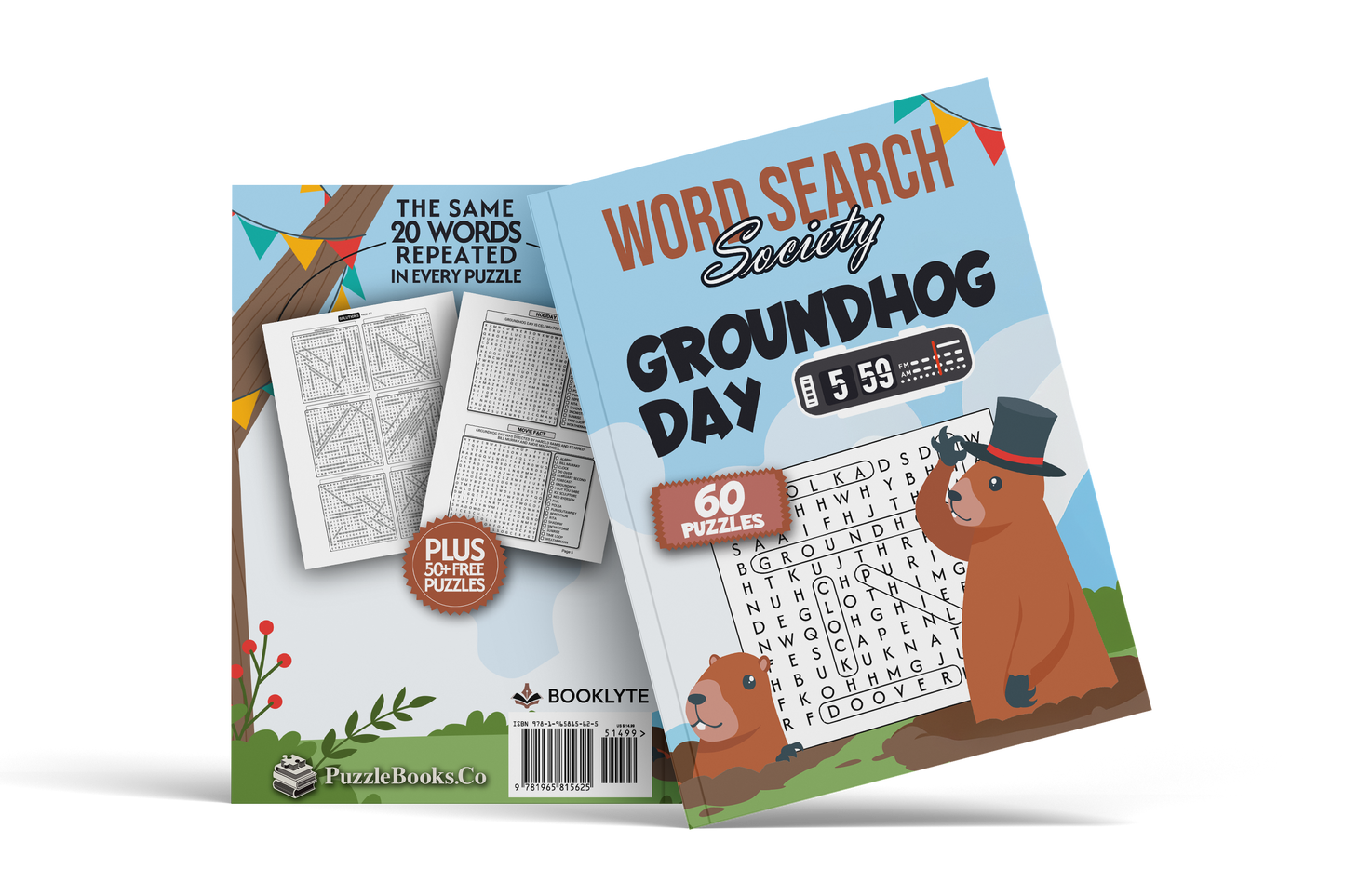 Word Search Society - Groundhog Day