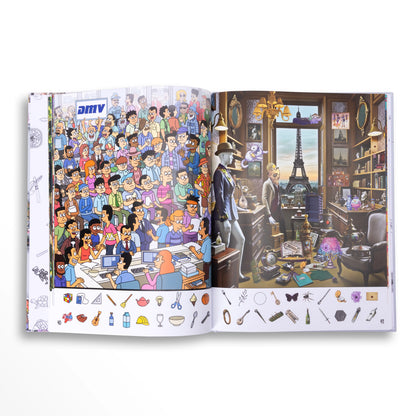 Lost And Found: Hidden Picture Seek & Find Puzzles for Adults and Teens