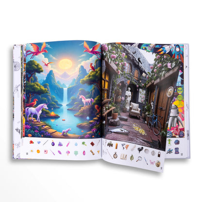 Lost And Found: Hidden Picture Seek & Find Puzzles for Adults and Teens