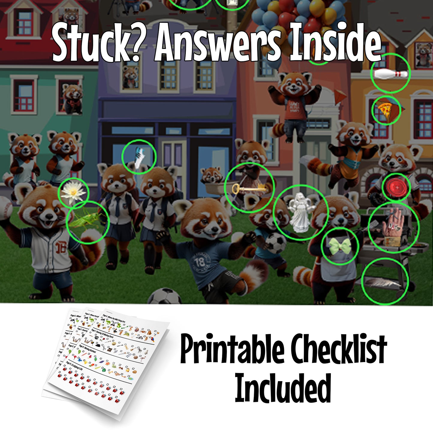 Lost And Found: Hidden Object Book for Adults