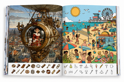 Lost And Found 2: "The Seekquel" - Difficult Hidden Pictures Seek & Find Puzzles