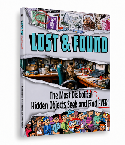 Lost & Found: Hidden Picture Seek & Find Hidden Object Book for