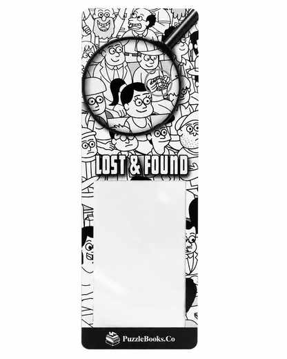 Lost & Found 3X Magnifying Bookmark – Designed for Hidden Object Books