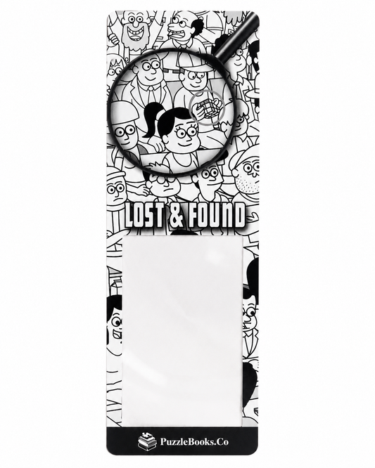Lost & Found 3X Magnifying Bookmark – Designed for Hidden Object Books