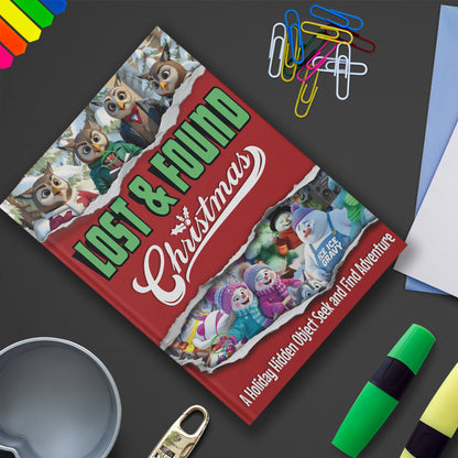 Lost And Found - Christmas Edition: Hidden Pictures Puzzle Book for Adults