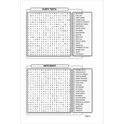 Word Search Society - Naughty Valentine's Day