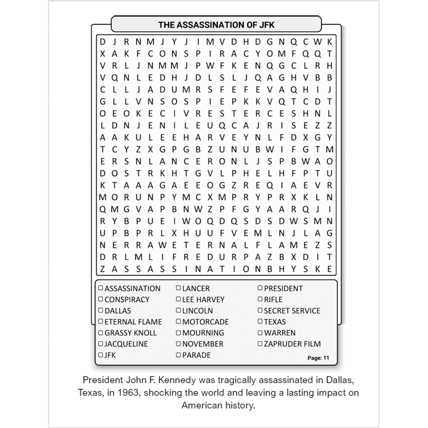 Word Search Society - 1960's Nostalgia [Large Print]