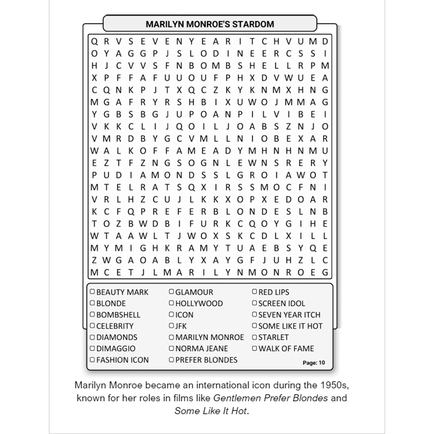 Word Search Society - Nostalgia Bundle 1