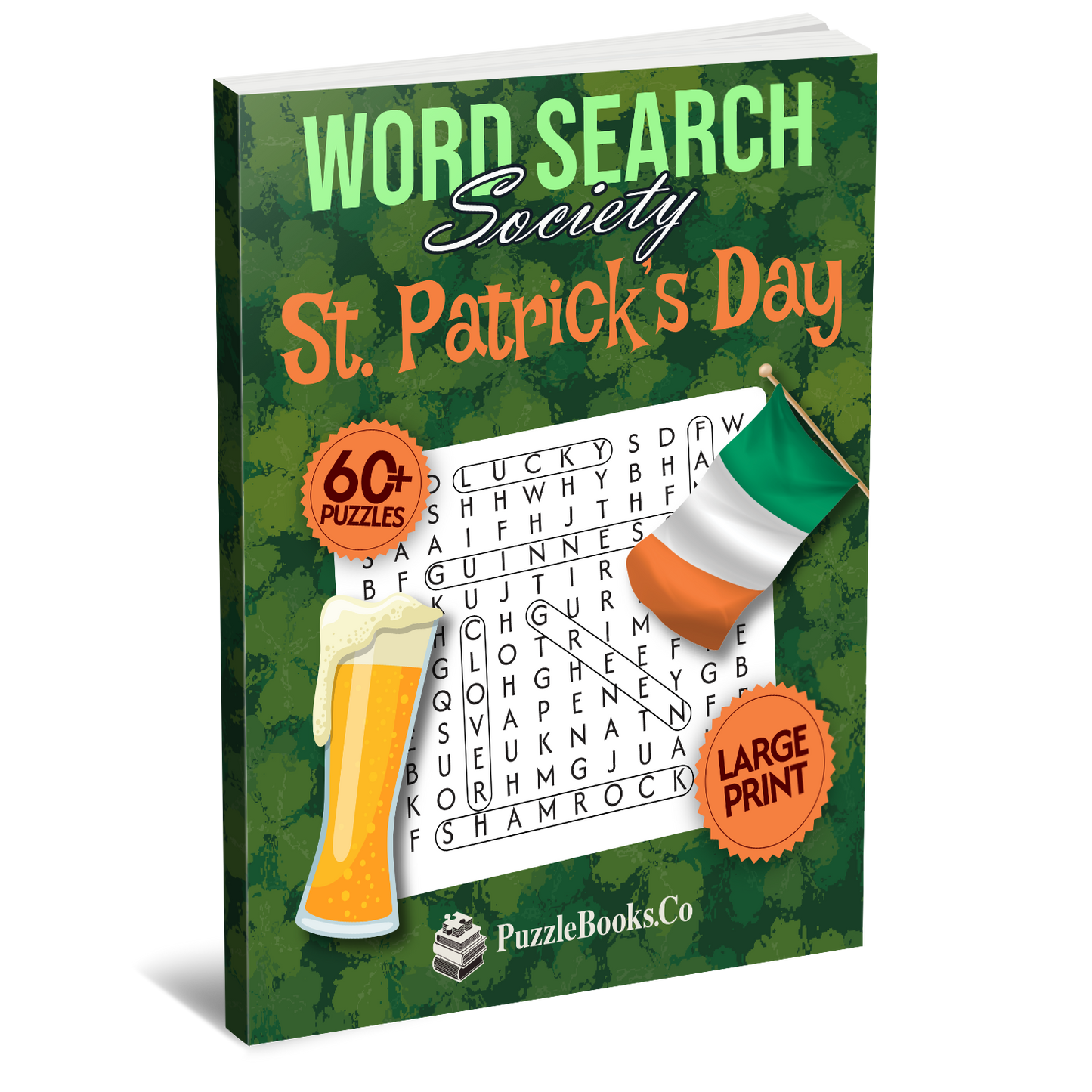 Word Search Society - St. Patrick's Day [Large Print]