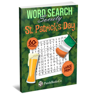 Word Search Society - St. Patrick's Day [Large Print]