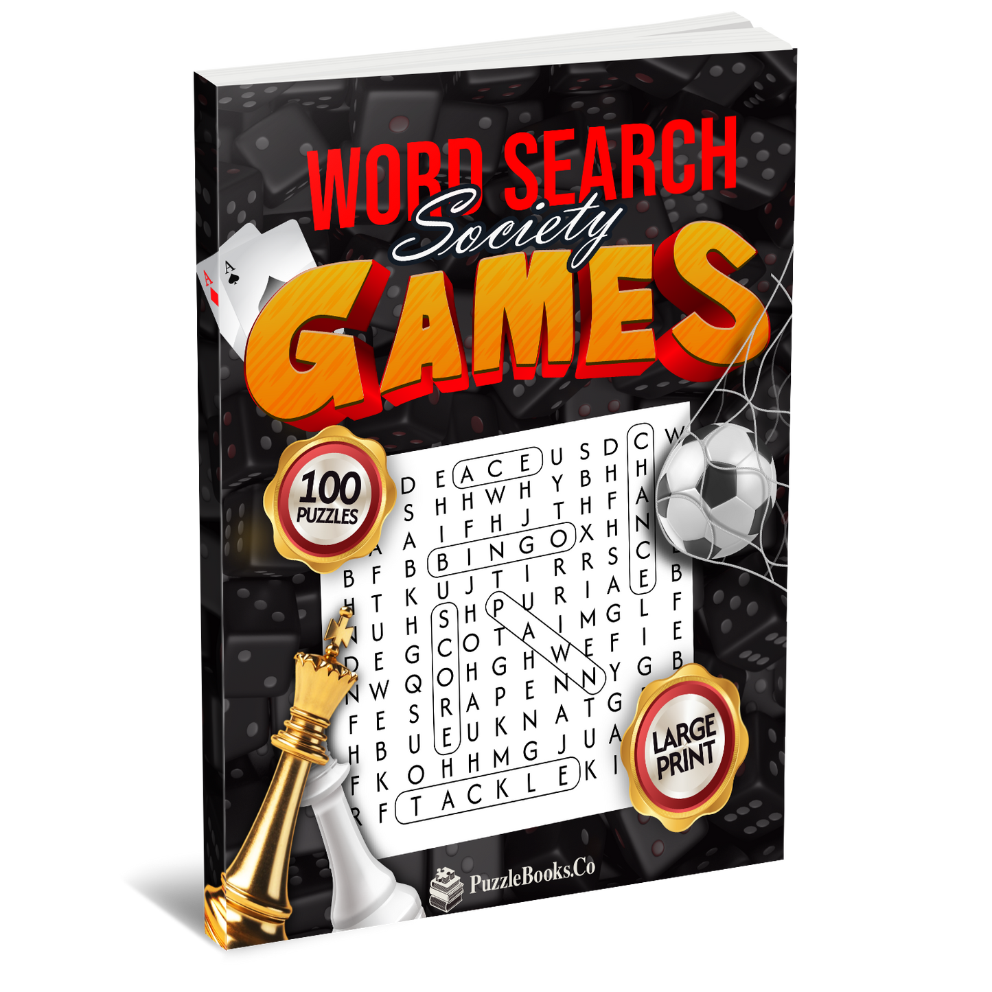 Word Search Society - Games [Large Print]