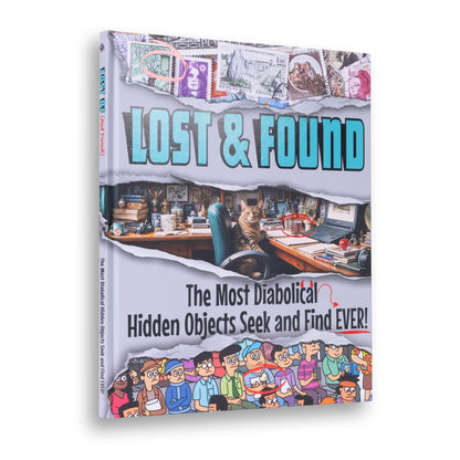 Lost And Found: Hidden Picture Seek & Find Puzzles for Adults and Teens